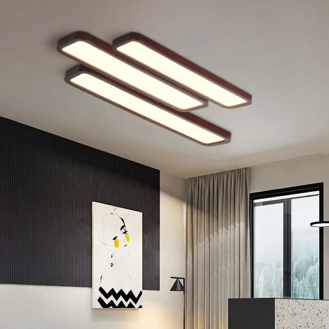 Plafonnier LED ultra-mince style nordique polyvalent — LZ4X9QJ