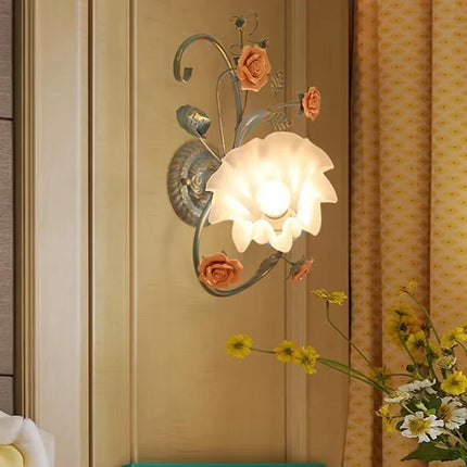 Applique murale en céramique au style pastoral méditerranéen nordique — LZ4X9P2