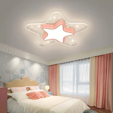 Plafonnier ciel étoilé pour chambre enfant ambiance nordique chaleureuse — LZ4Q7X