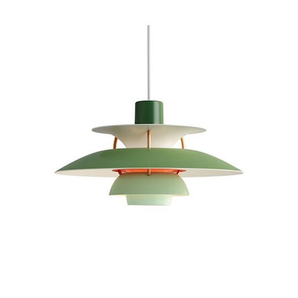 Suspension industrielle en métal avec LED colorée Barnaby — LZ4X9P2