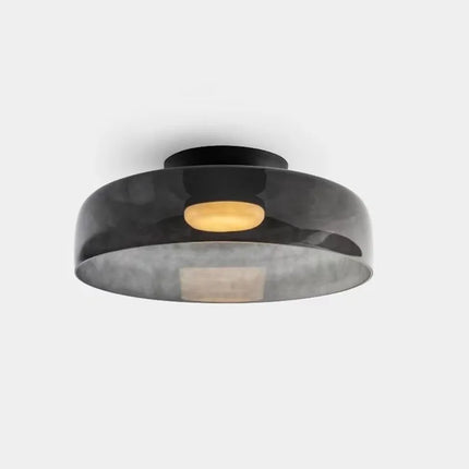 Plafonnier LED design nordique en verre bol simple — LZ4X9J2