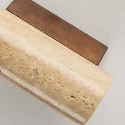 Applique murale LED en pierre naturelle avec réglage de température — LZ4XJ9