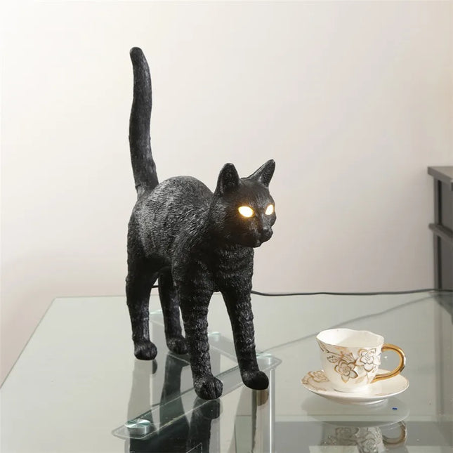 Lampe de bureau décorative en résine à motif animalier — LZ4P9XQ