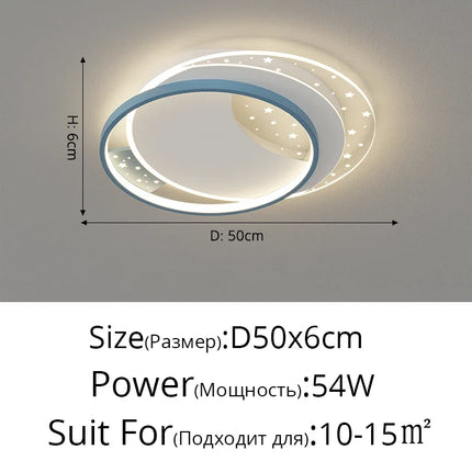 Plafonnier LED moderne pour éclairage intérieur décoratif — LZ4X9P