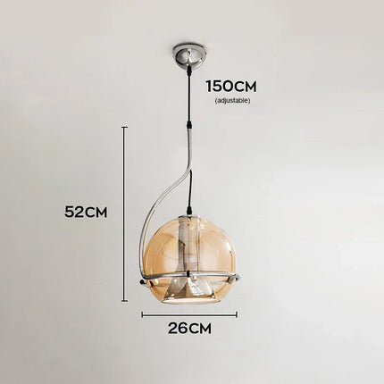 Suspension rétro petite pour salon, bureau et chambre — LZ4P9XJ