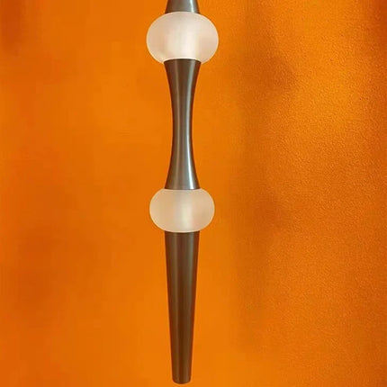 Lustre minimaliste réglable en aluminium et acrylique 3000K — LZ4X9T2