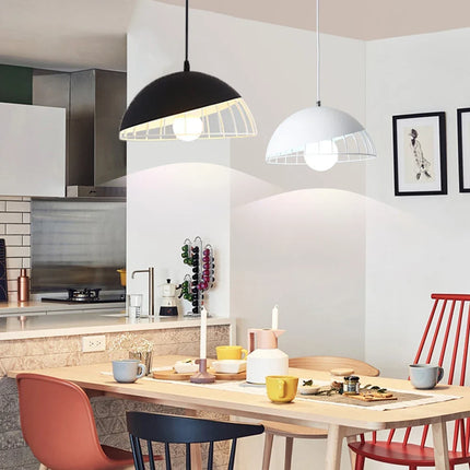 Lustre suspension moderne style macaron pour restaurant — LZ4X9T2