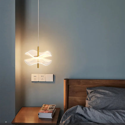 Lustre LED en cristal floral pour éclairage moderne et créatif — LZ4X9J