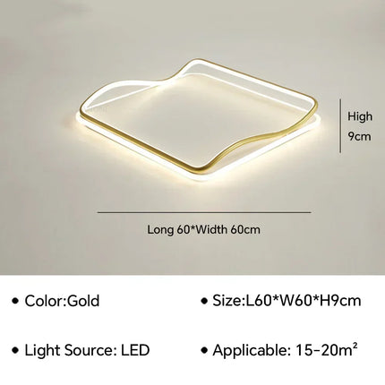 Lustre LED moderne pour décoration intérieure élégante — LZ7XQ2