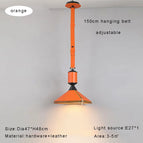 Dia47cm orange / Lumière blanche