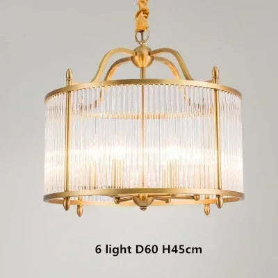 Plafonnier en verre et cuivre doré au design moderne pour intérieur — LZ4X9T
