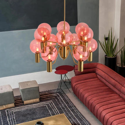 Suspension en verre pour décoration intérieure moderne — LZ4X9P