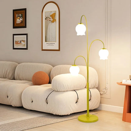 Lampe de chevet américaine à motifs floraux pour cadeau anniversaire — LZ4X9P