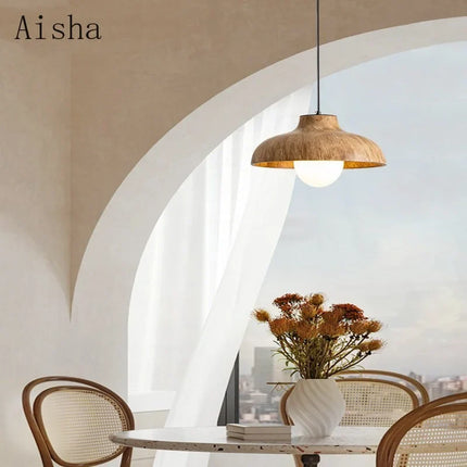 Suspension rétro en résine pour ambiance chaleureuse de restaurant — LZ4X9Q2N