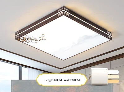 Lustre rectangulaire LED pour éclairage intérieur moderne — LZ4X9T2