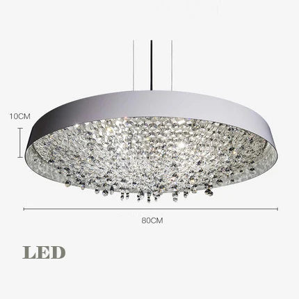 Lustre suspension minimaliste en cristal pour intérieur — LZ4X9Q2