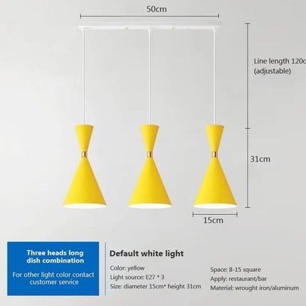 Suspension nordique en aluminium à trois têtes — LZ4X9P