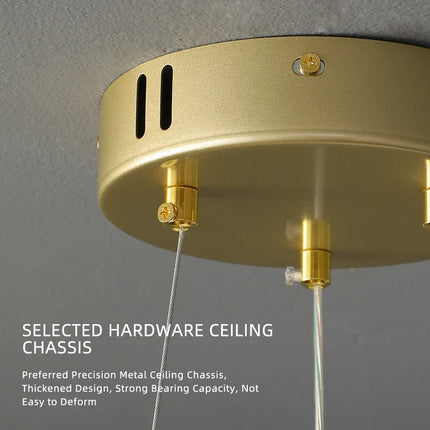 Lustre suspension moderne pour éclairage élégant et raffiné — LZ4X9J