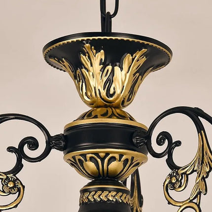 Lustre suspension rétro industriel en fer et verre — LZ4X9P2