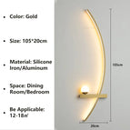 Or Droite 105CM / Blanc chaud (pas de RC)