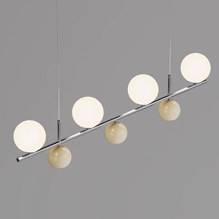Suspension LED ronde pour table design moderne — LZ4X9Q2