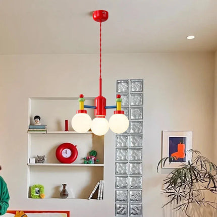 Lustre LED moderne style médiéval pour chambre d'enfant Memphis — LZ4T9QJ