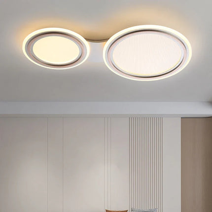 Plafonnier moderne en métal pour intérieur élégant et créatif — LZ4QX9