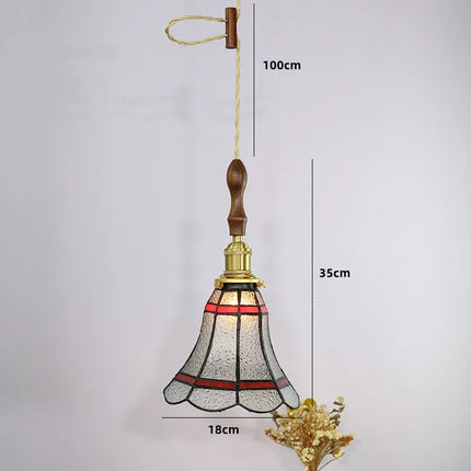 Suspension nordique en cuivre avec verre teinté pour intérieur — LZ4X9P