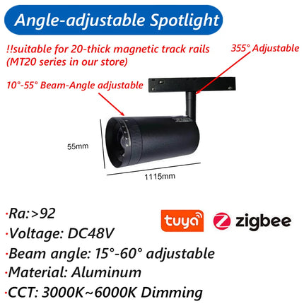 Suspension Zigbee 3.0 intelligente avec éclairage LED moderne — LZ4P9XQ