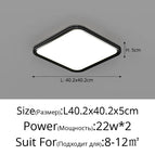Noir-40,2 cm / Intensité variable avec télécommande