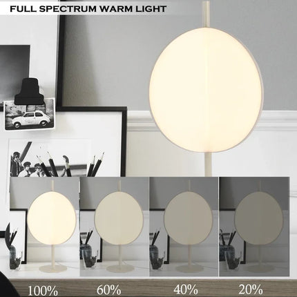 Lampadaire LED nordique à lames rotatives pour décoration — LZ4P9XQ