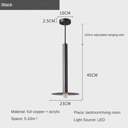 Lustre suspension minimaliste créatif pour bar et restaurant — LZ4QW7