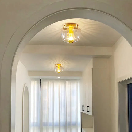 Applique murale en verre à lumière chaude pour ambiance romantique — LZ4X9T