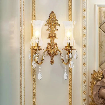Applique murale en cuivre style français antique nordique — LZ4P9XJ