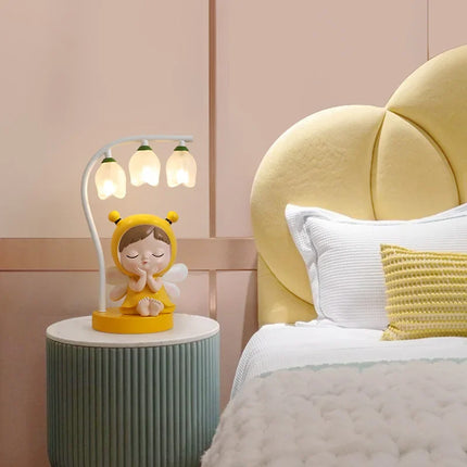 Lampe de bureau enfant design lapin princesse mignon — LZ4T9Q2