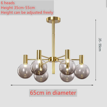 Suspension LED vintage moderne pour cuisine et salon — LZ4X9T2