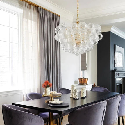 Lustre en verre design pour décoration intérieure élégante — LZ4X9P2