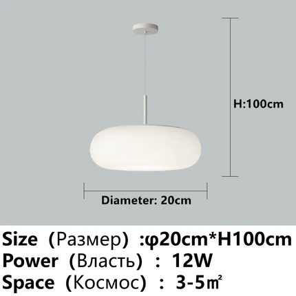Lustre LED forme pomme pour salon, chambre, couloir et balcon — LZ4X9T2