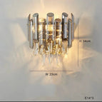 wall lamp / Gold frame / warm light