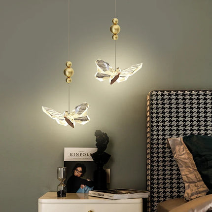Applique murale LED papillon pour décoration intérieure moderne — LZ4X9P2