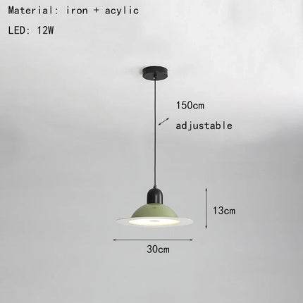 Suspension LED en métal avec intensité lumineuse réglable — LZ4X9T