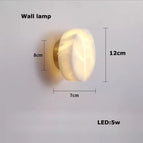 Lampe murale / Quincaillerie argentée / Lumière blanche