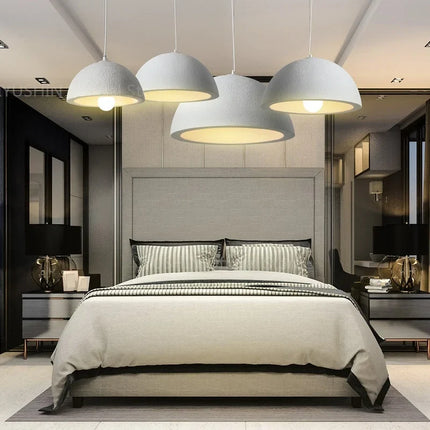 Lustre suspension nordique Wabi Sabi pour décoration intérieure — LZ4XJ7