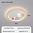 Fusée lune-or / Changeable