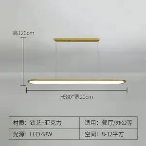 Lustre suspension LED au design minimaliste pour éclairage — LZ4P9XQ