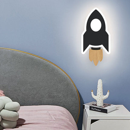 Applique murale LED enfant design vaisseau spatial Bowie — LZ4X9P2Q