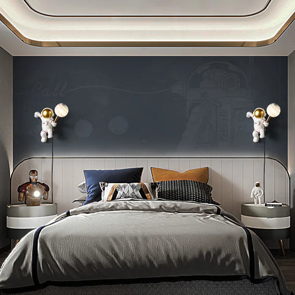Applique murale astronaute pour décoration chambre enfant — LZ4X9T