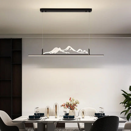 Lustre suspension moderne Iceberg pour restaurant et salon de thé — LZ4X9T1