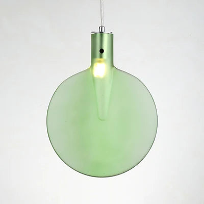 Suspension en verre avec abat-jour raquette de tennis design lumineux — LZ4X9P