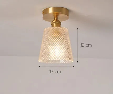 Plafonnier moderne en verre lumineux pour intérieur et extérieur — LZ4QX9